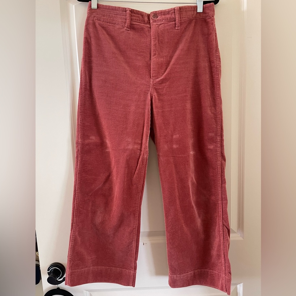 Corduroy pants from madewell